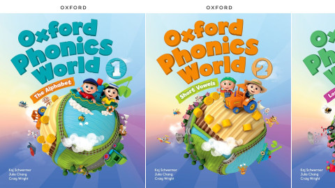 Oxford Phonics World by Kaj Schwermer, Craig Wright and Julia