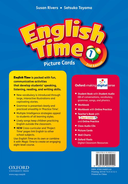 English Time 2nd Edition by Susan Rivers / Setsuko Toyama on