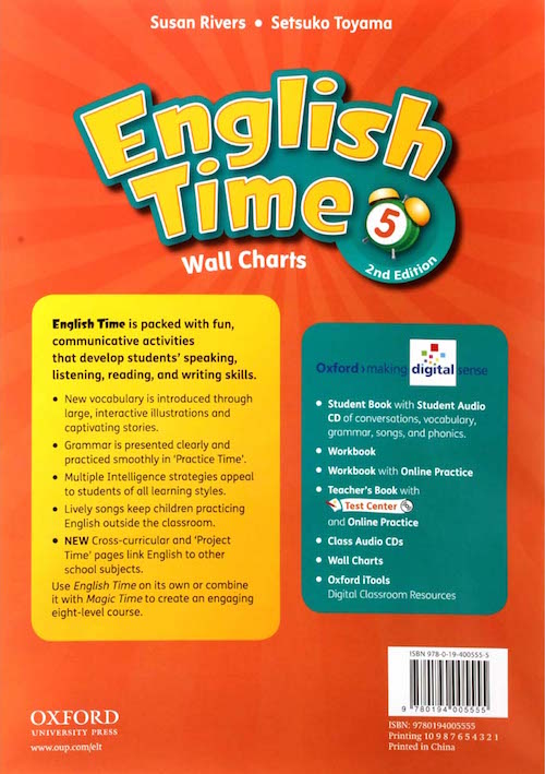 English Time 2nd Edition by Susan Rivers / Setsuko Toyama on