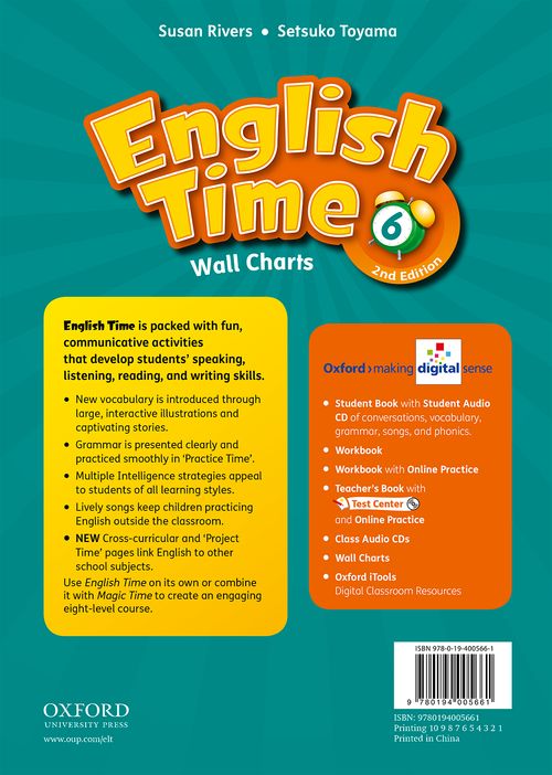 English Time 2nd Edition by Susan Rivers / Setsuko Toyama on