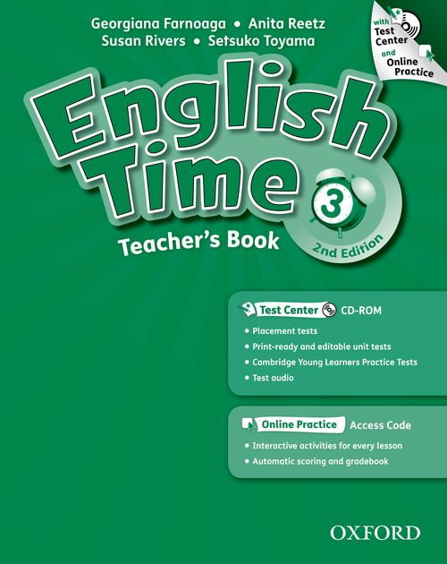 English Time 2nd Edition - Teacher's Book with test center