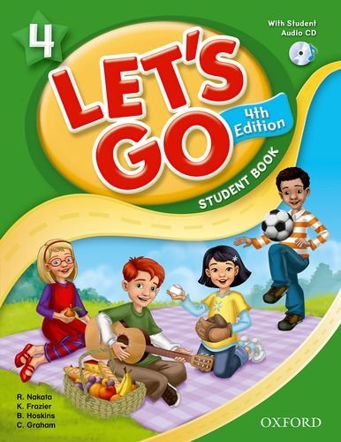 Let's Go (Fourth Edition) - Student Book with CD Pack (Level 4) by