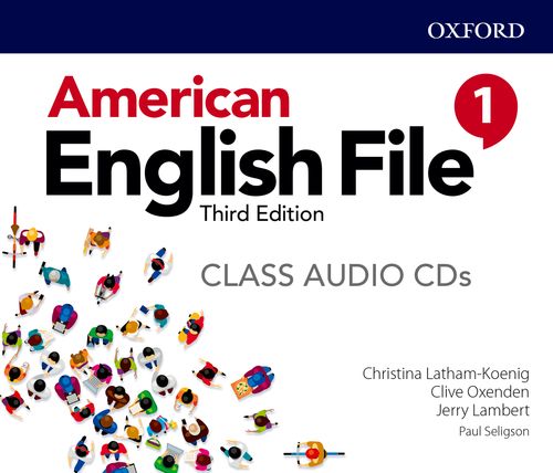 American English File: 3rd Edition - Class Audio CDs (Level 1) by
