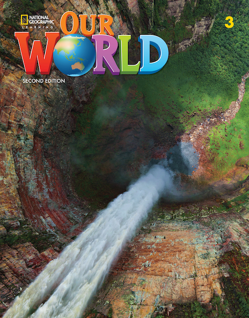 【大幅値下げ】こども英語教材「Our World 3」セット Our World (American English): 2nd Edition - Student Book, Text