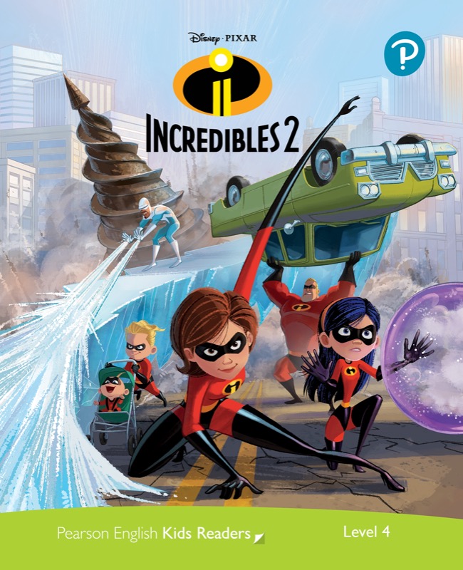 Disney Kids Readers - Disney PIXAR The Incredibles 2 (レベル 4) by