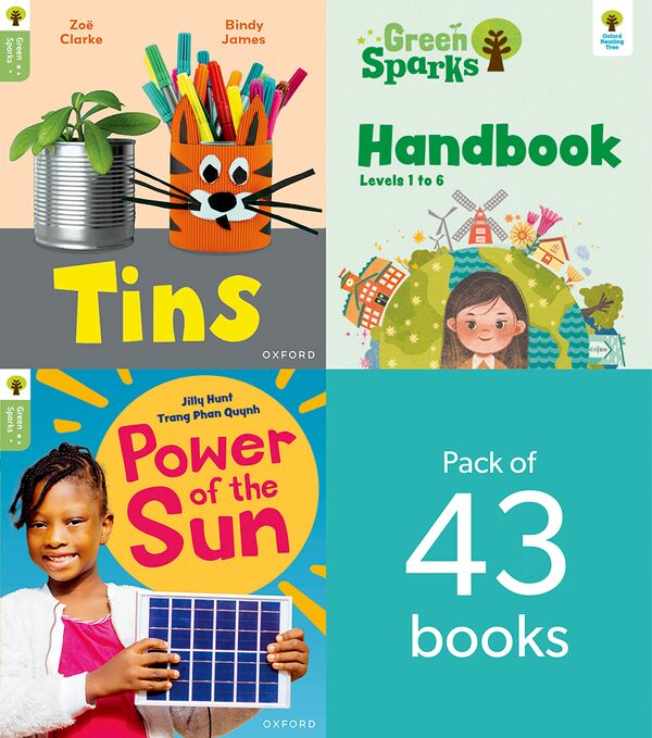 Oxford Reading Tree: Green Sparks - Level 1 to 6: Singles Pack by