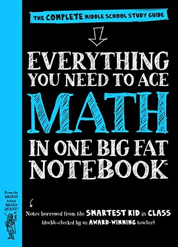 5冊 英語 洋書 参考書 ビッグファットノートブック 理科 数学 Big Fat Notebook: Everything You Need To Ace by Various on