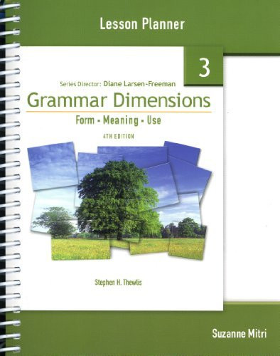 Grammar Dimensions Fourth Edition by Victoria Badalamenti, Carolyn ...